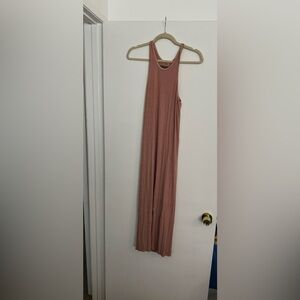 Enza Costa Dusty Rose Maxi Dress